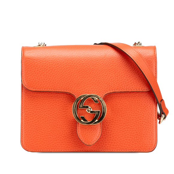 Pre-Loved Gucci Small Dollar Calfskin Interlocking G Crossbody - Picture 1 of 11
